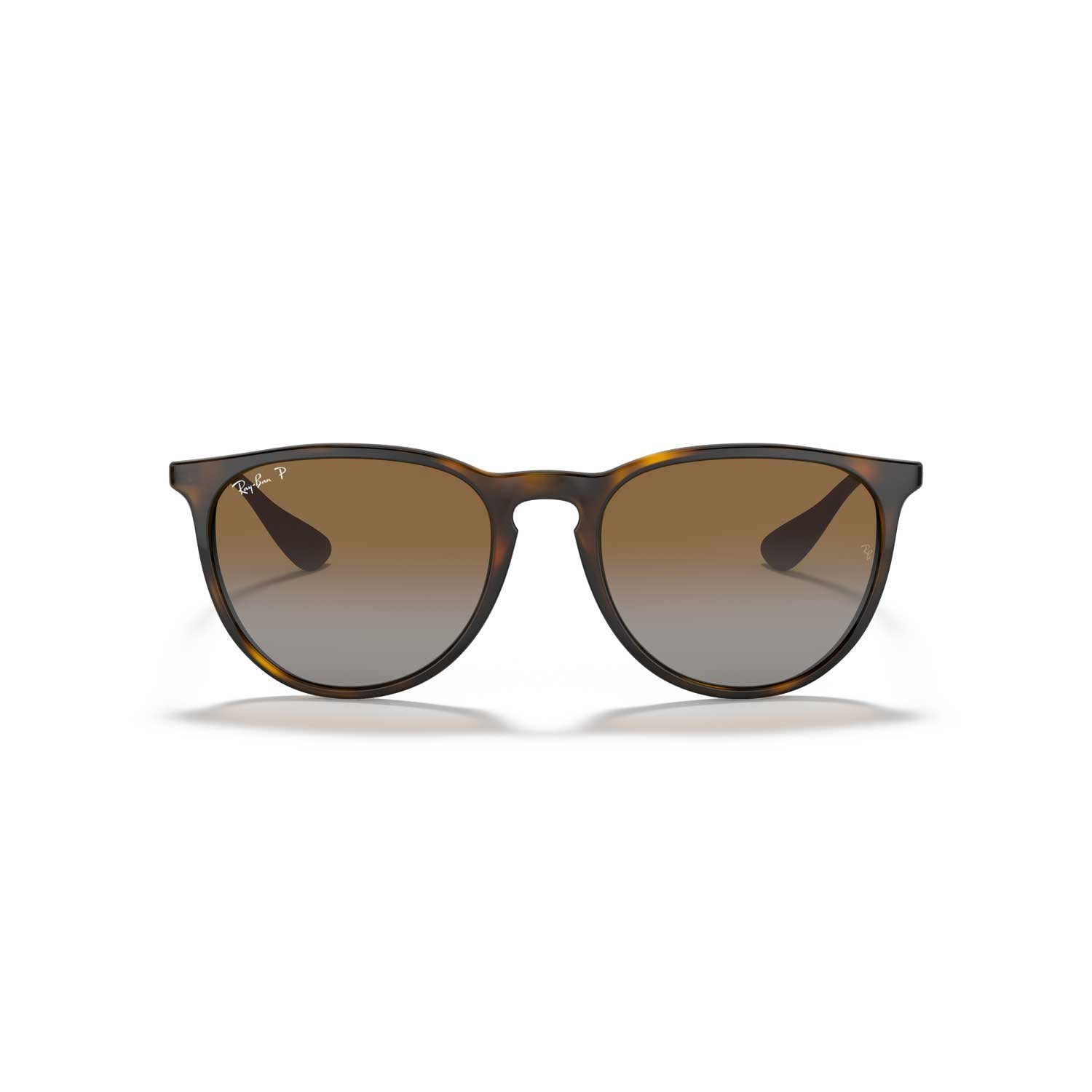 Ray-Ban Erika Classic Sunglasses - Matte Dark Sand Frame - Brown Lenses - BeachToBlvd