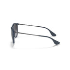 Ray-Ban Erika Color Mix Sunglasses - Matte Blue Frame - Gray Lenses - BeachToBlvd