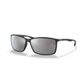 Ray-Ban RB4179 Liteforce Polarized Sunglasses - Matte Black Frame \ Gray Mirror Lens - BeachToBlvd
