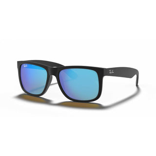 Ray-Ban Justin Color Mix 51-16 Sunglasses - Matte Black Frame - Blue Lenses - BeachToBlvd