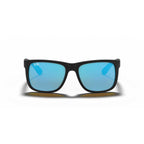 Ray-Ban Justin Color Mix 54-16 Sunglasses - Matte Black Frame - Blue Lenses - BeachToBlvd