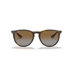 Ray-Ban Erika Classic Sunglasses - Polished Light Havana Frame - Brown Lenses - BeachToBlvd