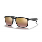 Ray-Ban RB4264 Chromance Polarized Sunglasses - Matte Havana Frame - Violet Lenses - BeachToBlvd