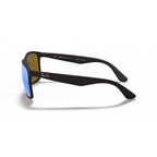 Ray-Ban RB4264 Chromance Polarized Sunglasses - Matte Black Frame - Blue Lenses - BeachToBlvd