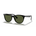 Ray-Ban Wayfarer II Classic Polarized Sunglasses - Black Frame \ Green Lenses - BeachToBlvd