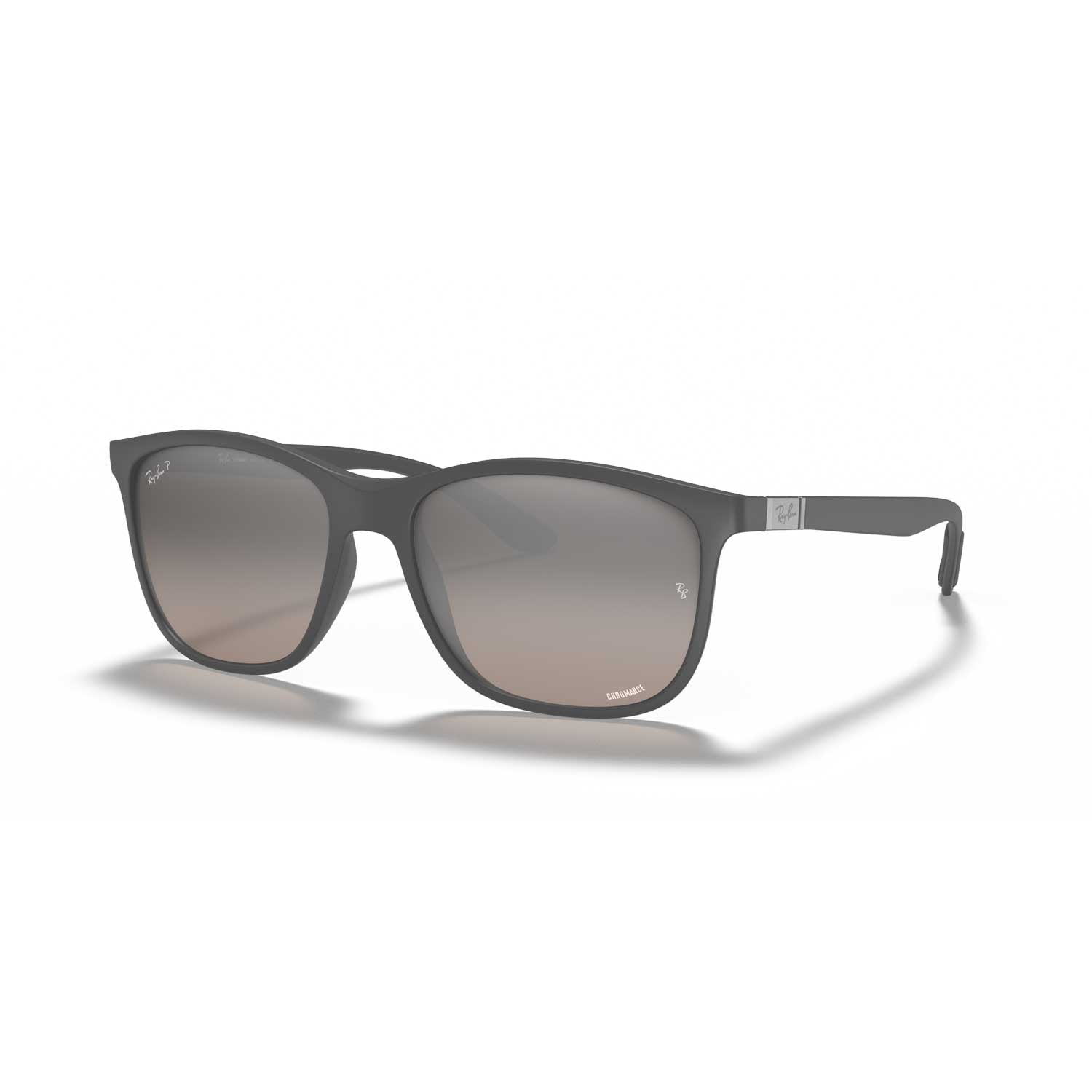 Ray-Ban RB4330CH Chromance Polarized Sunglasses - Gray Frame \ Gray Lens - BeachToBlvd