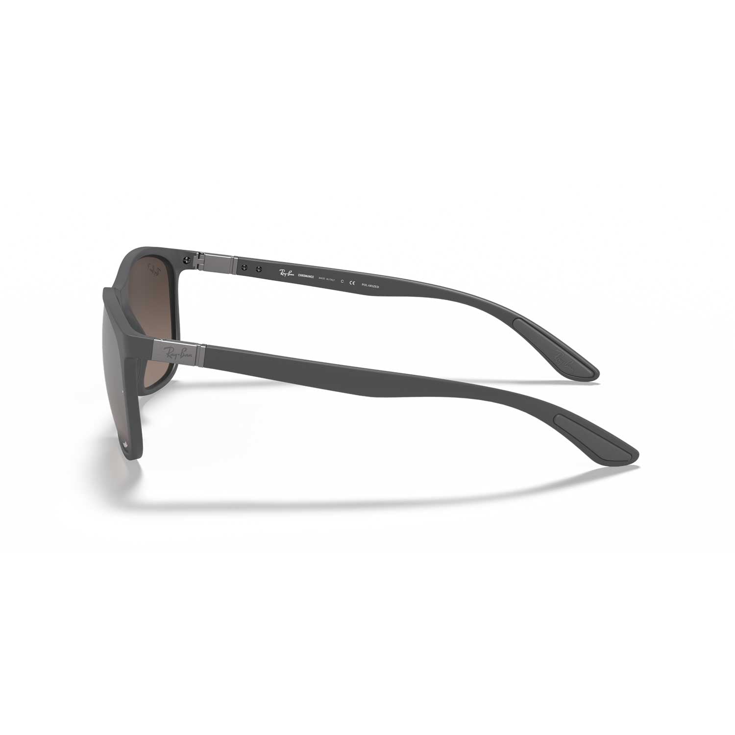Ray-Ban RB4330CH Chromance Polarized Sunglasses - Gray Frame \ Gray Lens - BeachToBlvd