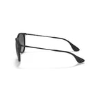 Ray-Ban Erika Color Mix Polarized Sunglasses - Matte Black Frame - Gray Lenses - BeachToBlvd