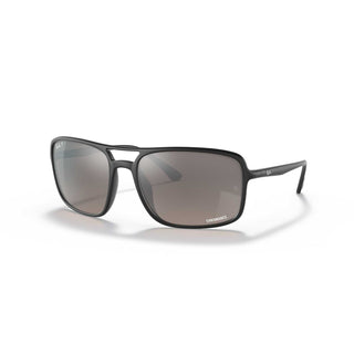 Ray-Ban RB4375 Chromance Grey & Black Polarized Sunglasses - BeachToBlvd