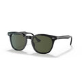 Ray-Ban Hawkeye Sunglasses - Polished Black Frame - Green Lenses - BeachToBlvd