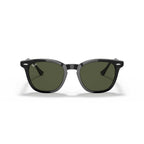 Ray-Ban Hawkeye Sunglasses - Polished Black Frame - Green Lenses - BeachToBlvd