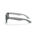 Ray-Ban New Wayfarer Classic Polarized Sunglasses - Transparent Grey Frame - Blue Lenses - BeachToBlvd