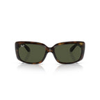 Ray-Ban RB4389 Sunglasses - Polished Havana Frame - Green Lenses - BeachToBlvd