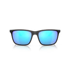 Ray-Ban RB4385 Polarized Sunglasses - Matte Black Frame - Blue Lenses - BeachToBlvd