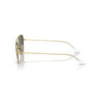 Ray-Ban RB3799 Sunglasses - Gold Frame / Green Lenses - BeachToBlvd