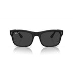 Ray-Ban RB4428 Polarized Sunglasses - Matte Black Frame\ Black Lens - BeachToBlvd