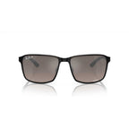 Ray-Ban RB3721CH Chromance Polarized Sunglasses - Black Frame - Gray Lenses - BeachToBlvd