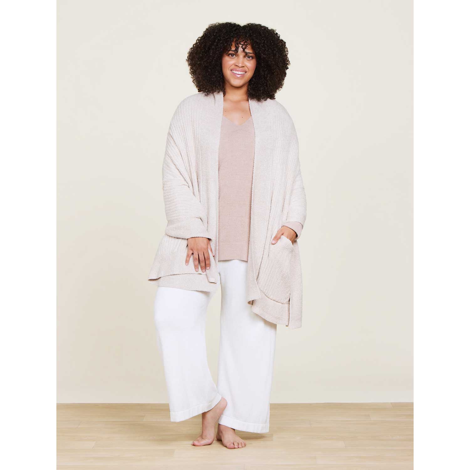 Barefoot Dreams CozyChic Lite Travel Shawl - BeachToBlvd