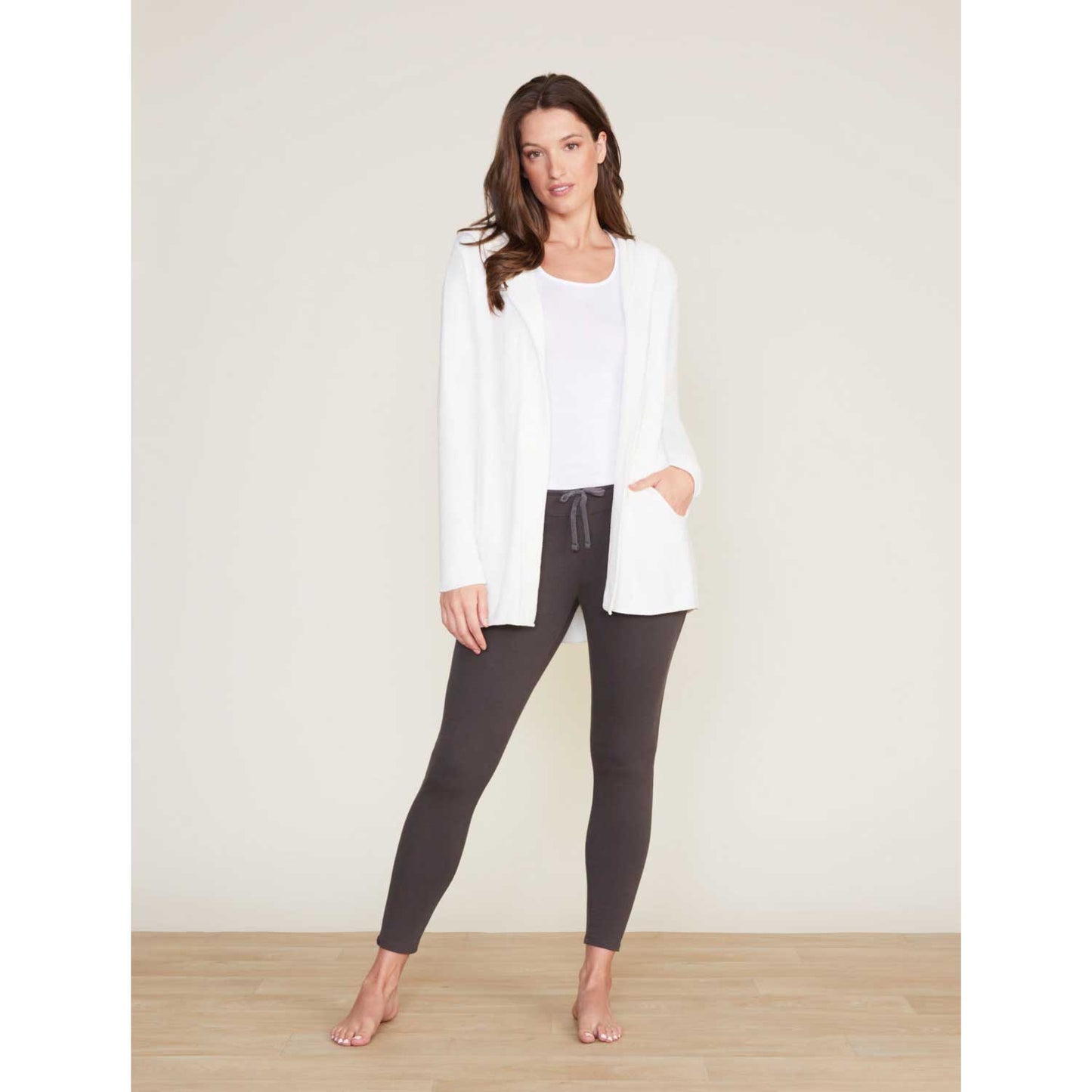 Barefoot Dreams CozyChic Ultra Lite Hooded Cardigan