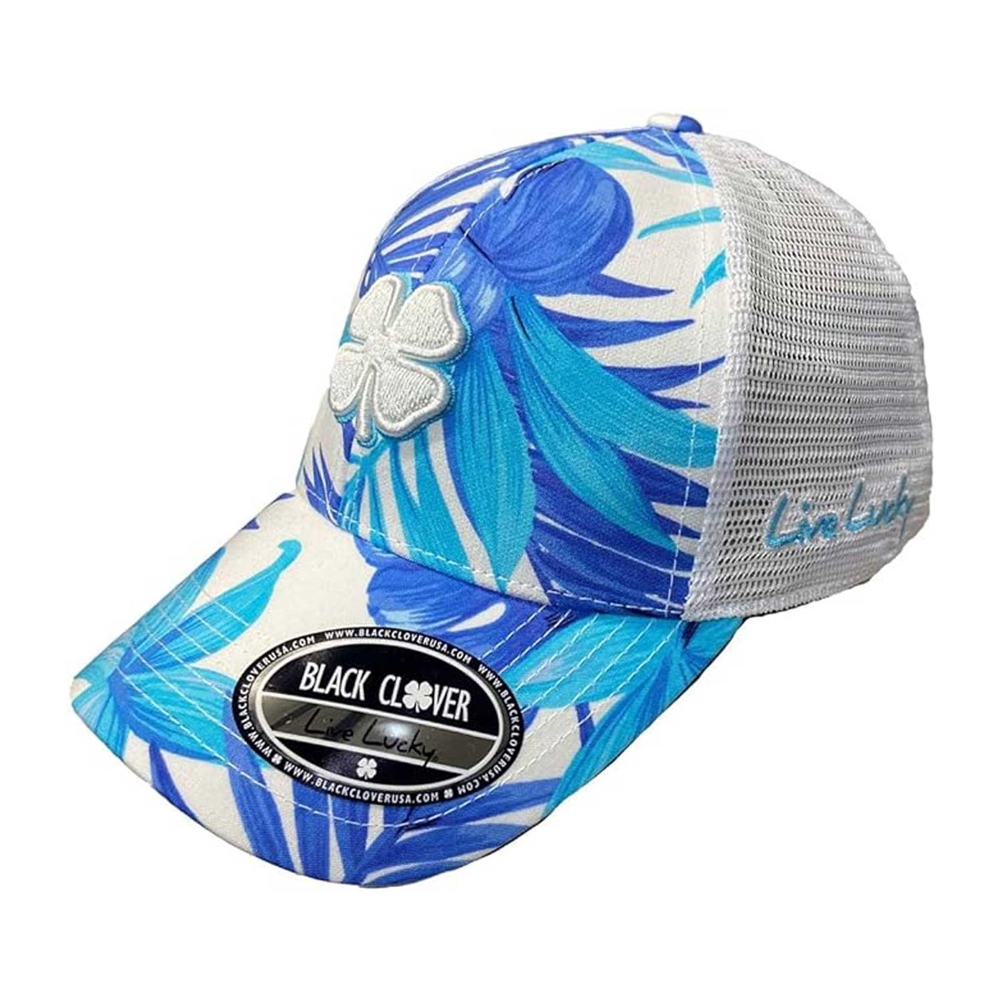 Black Clover Island Luck 16 Blue Snapback Hat