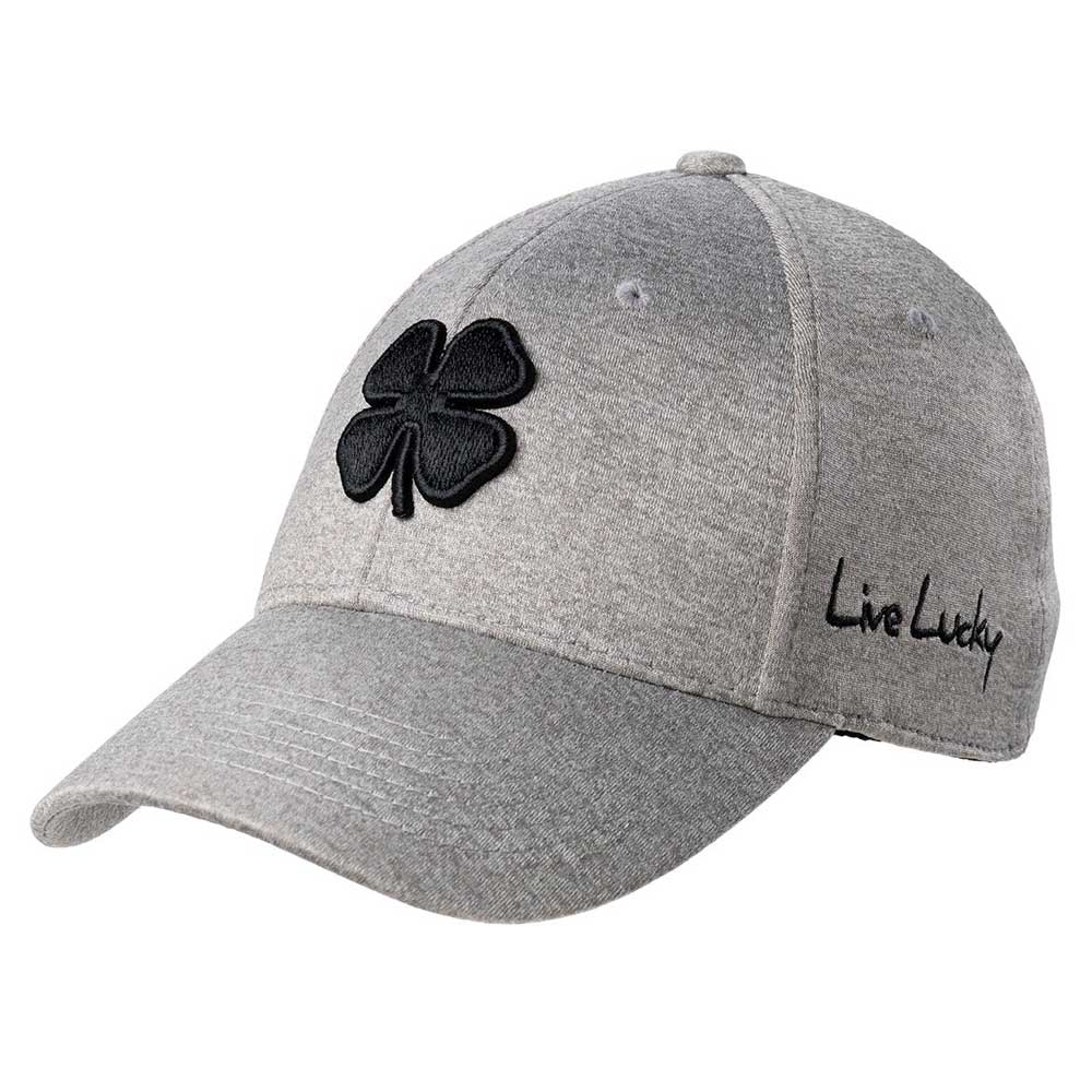 Black Clover Lucky Heather Silver Stretch Fit Hat