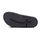OOFOS - Unisex OOahh Sport - Post Run Recovery Slide Sandal - Black - BeachToBlvd