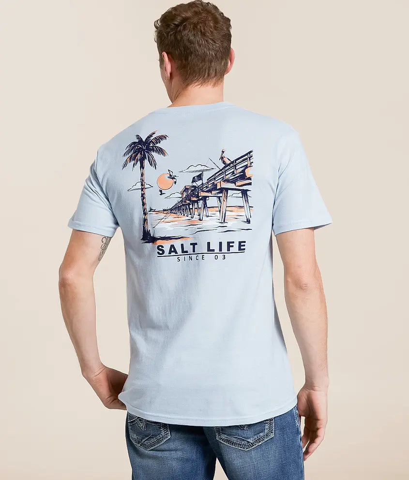 SALT LIFE Pierside T-Shirt SLM11153 - BeachToBlvd