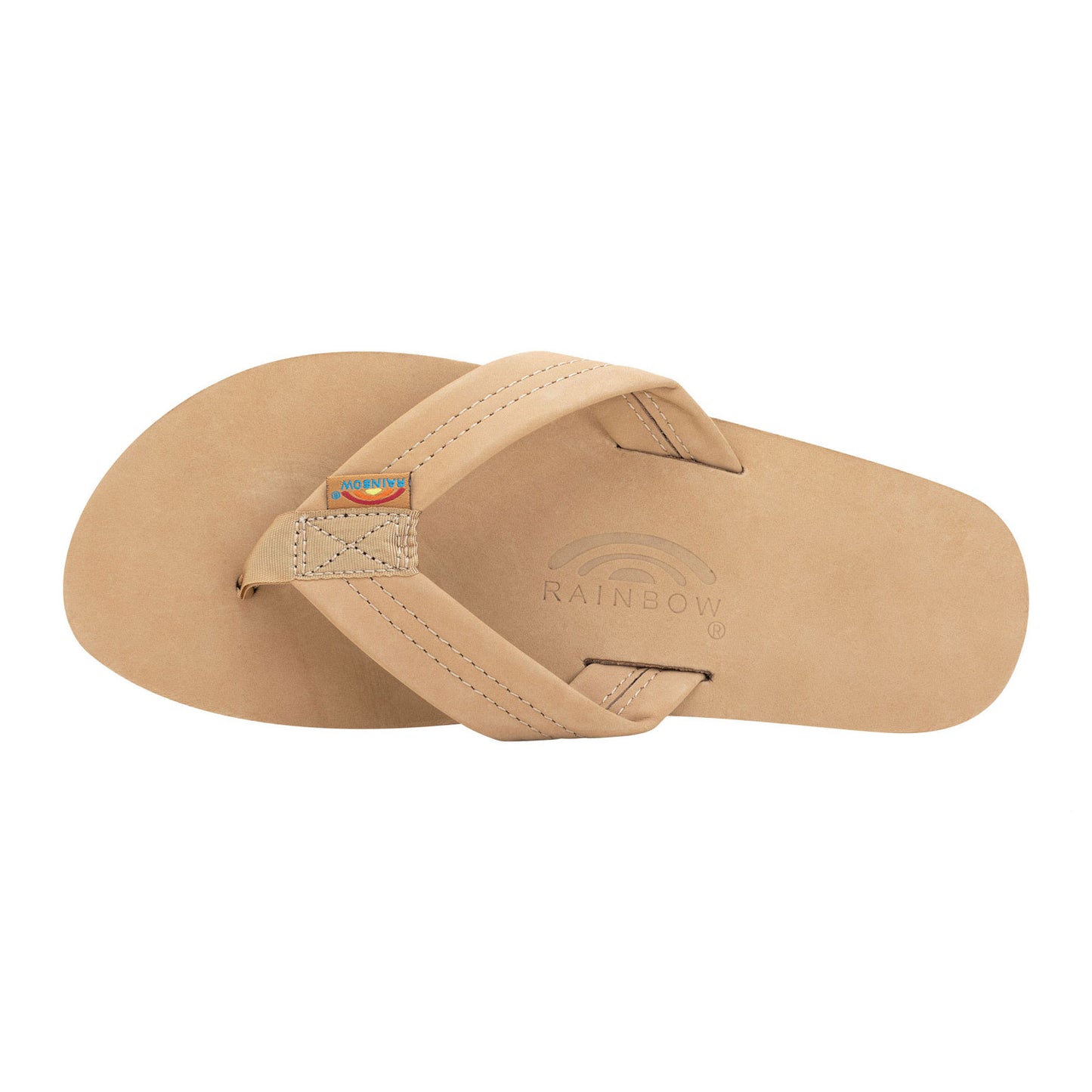 Rainbow Sandals Men's Premier Leather Single with Arch Support