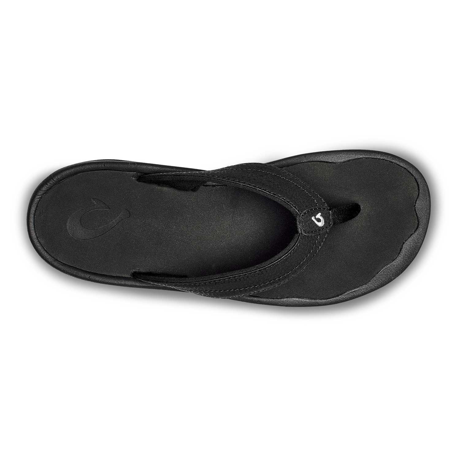 Olukai Ohana Women's Beach Sandals - Black - BeachToBlvd