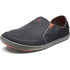 Olukai Nohea Mesh Men's Slip On Sneakers - Dark Shadow - BeachToBlvd