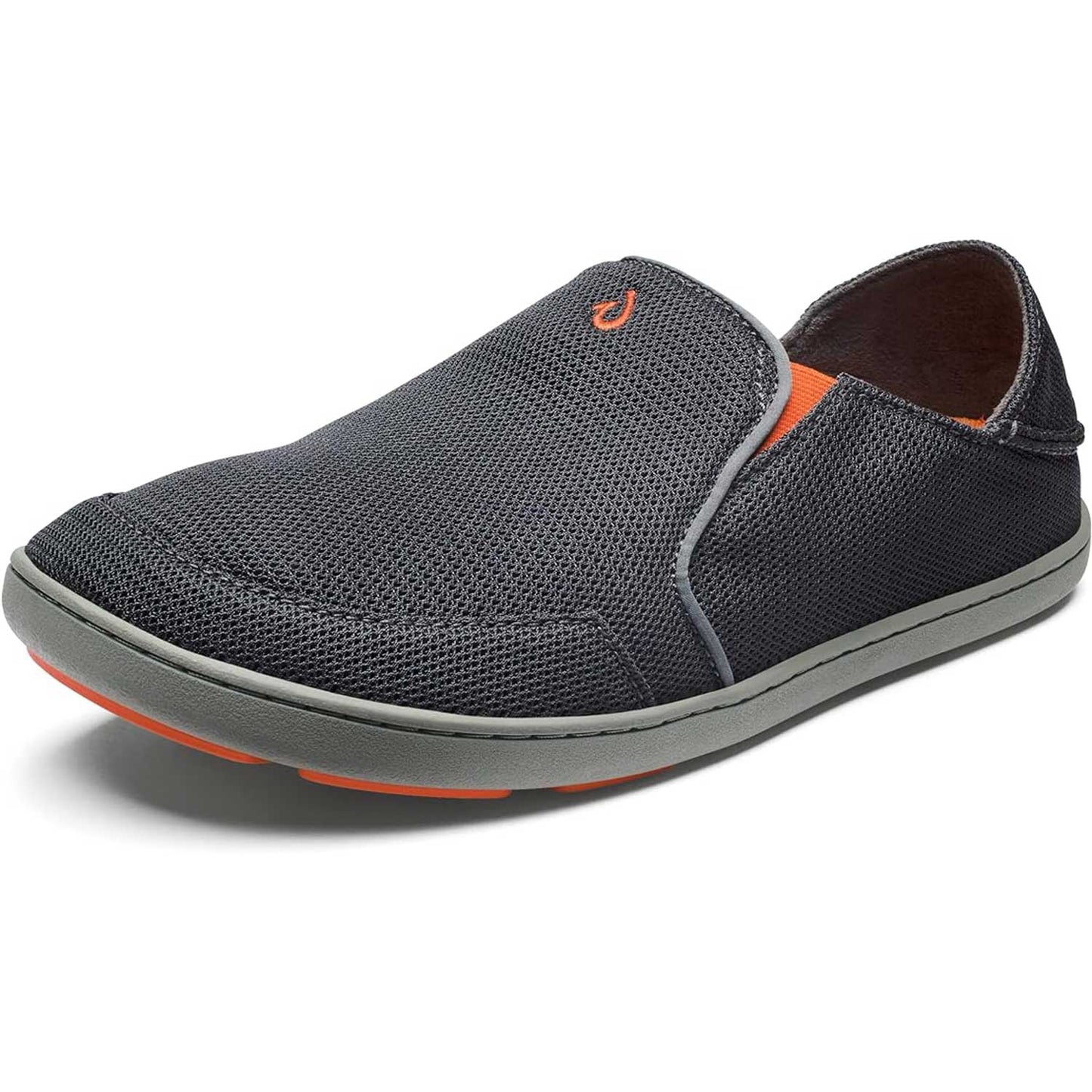 Olukai Nohea Mesh Men's Slip On Sneakers - Dark Shadow