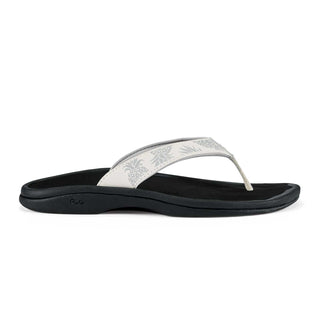 Olukai Ohana Women's Beach Sandals - Bright White / Hua - BeachToBlvd