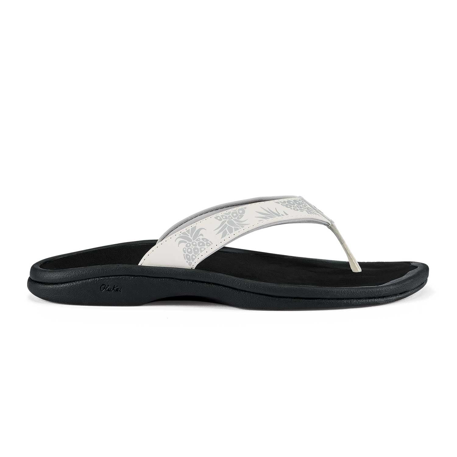 Olukai Ohana Women's Beach Sandals - Bright White / Hua - BeachToBlvd