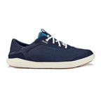 Olukai Moku Pae Men's Boat Shoes - Trench Blue / Off White - BeachToBlvd