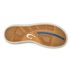 Olukai Moku Pae Men's Boat Shoes - Trench Blue / Off White - BeachToBlvd