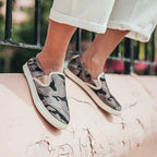 Olukai Pehuea Pa'i Slip-On Women's Sneakers - Soft Pink / Ke Au Camo - BeachToBlvd