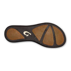 Olukai Ho'opio Leather Women's Beach Sandals - Tan/Mo'o - Gold - BeachToBlvd