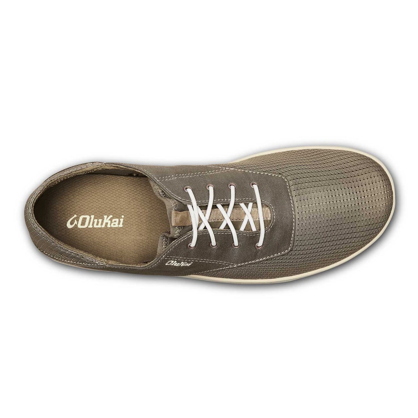 Olukai Nohea Moku Men's Boat Shoes - Clay / Tapa