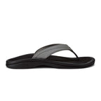Olukai Ohana Women's Water-Friendly Beach Sandals - Charcoal / Onyx - BeachToBlvd