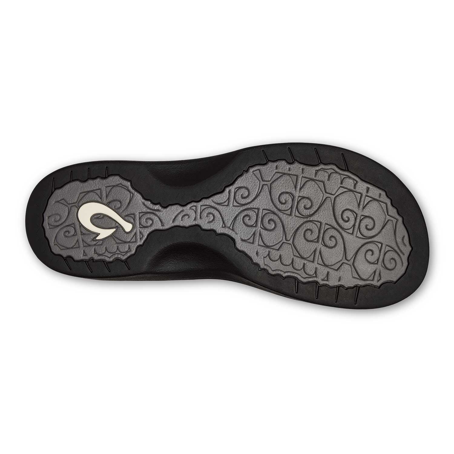 Olukai Ohana Women's Water-Friendly Beach Sandals - Charcoal / Onyx - BeachToBlvd