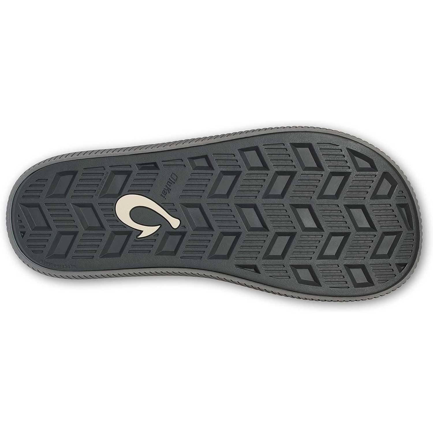 Olukai Ulele Men’s Beach Sandals - Blue Depth \ Charcoal - BeachToBlvd