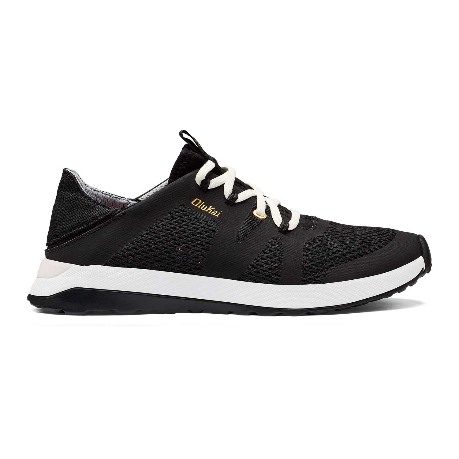Olukai Huia Women's Sneakers - Black - BeachToBlvd