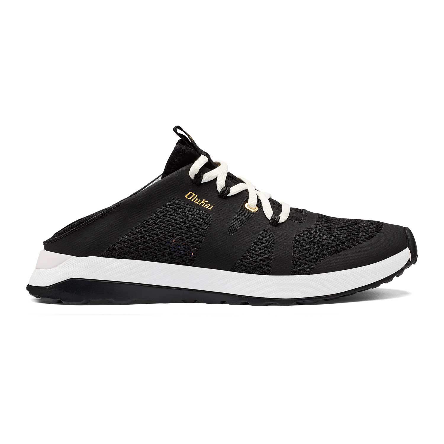 Olukai Huia Women's Sneakers - Black - BeachToBlvd