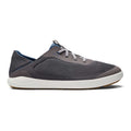 Olukai Moku Pae Men's Boat Shoes - Pavement / Vintage Blue - BeachToBlvd