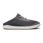 Olukai Moku Pae Men's Boat Shoes - Pavement / Vintage Blue - BeachToBlvd