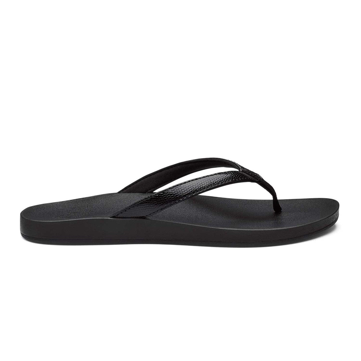 Olukai Puawe Women's Recovery Sandals - Black