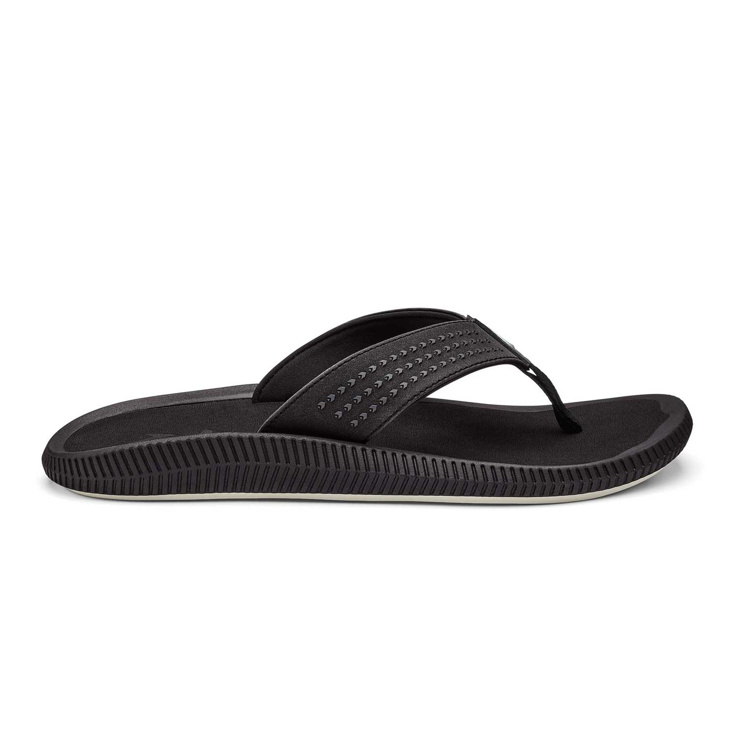 Olukai Ulele Men’s Beach Sandals - Black