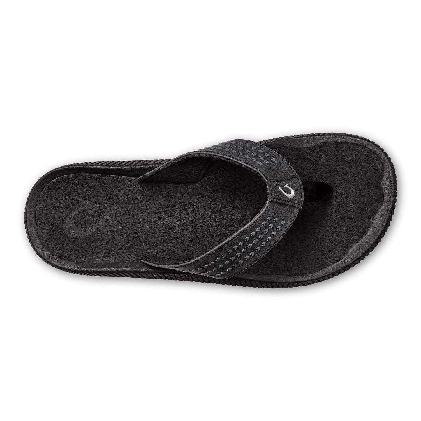 Olukai Ulele Men’s Beach Sandals - Black