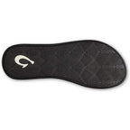 Olukai Puawe Women's Recovery Sandals - Sea Glass \ Black - BeachToBlvd