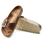 Birkenstock Madrid Big Buckle Oiled Leather Women's Sandals - Narrow Fit - BeachToBlvd
